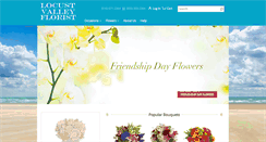 Desktop Screenshot of locustvalleyflorist.net